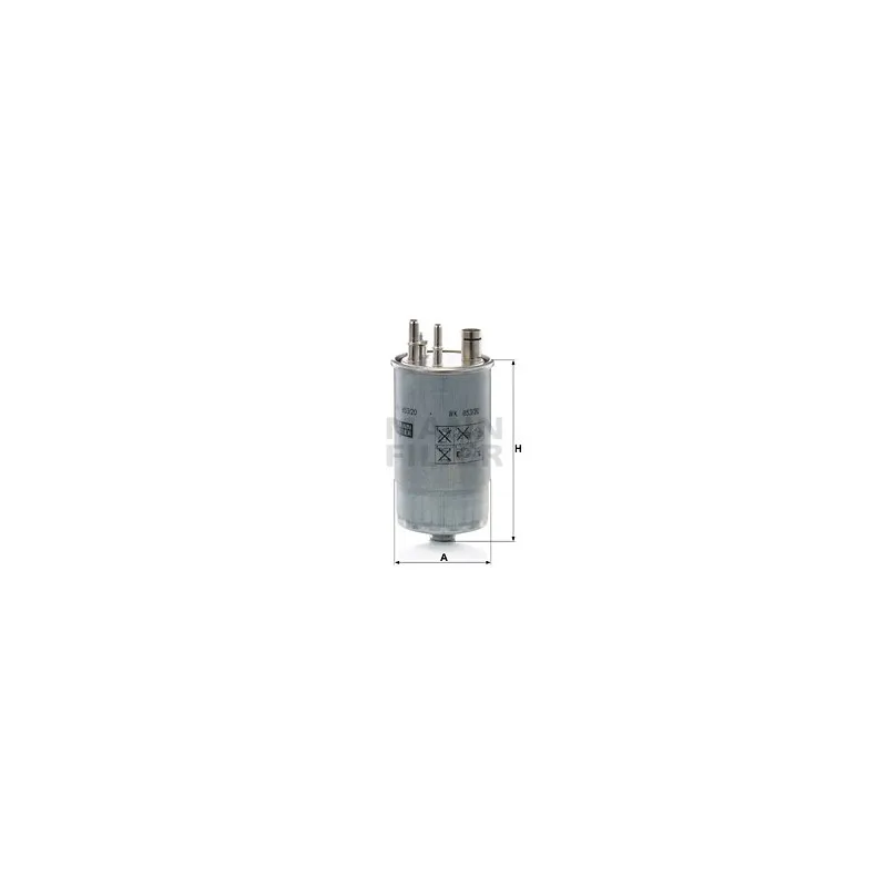 Filtre à carburant MANN-FILTER WK 853/20
