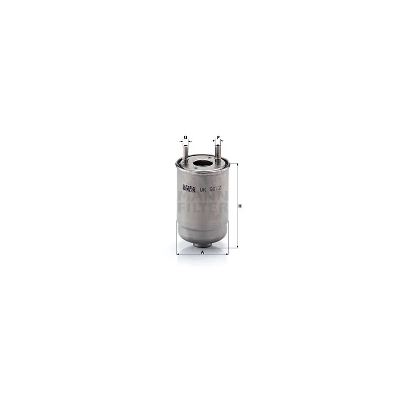 Filtre à carburant MANN-FILTER WK 9012 x