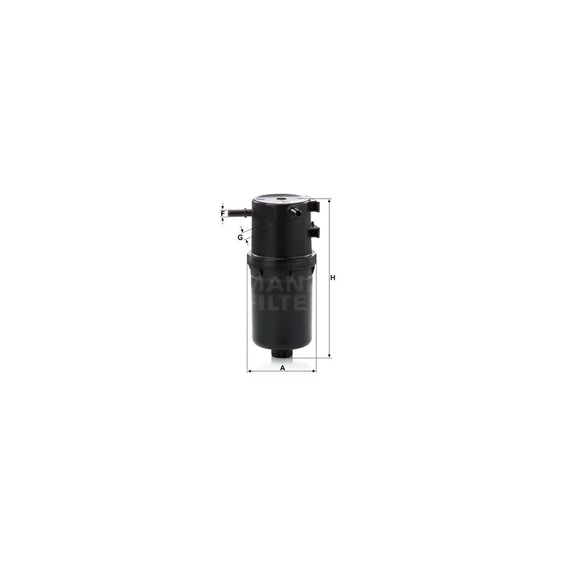 Filtre à carburant MANN-FILTER WK 9016