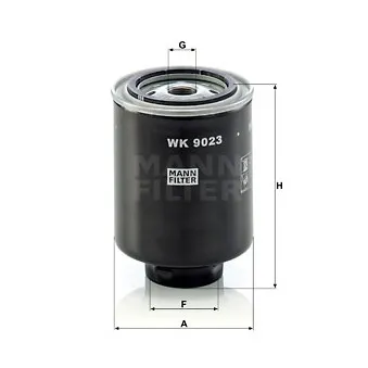 Filtre à carburant MANN-FILTER