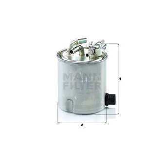 Filtre à carburant MANN-FILTER WK 9025