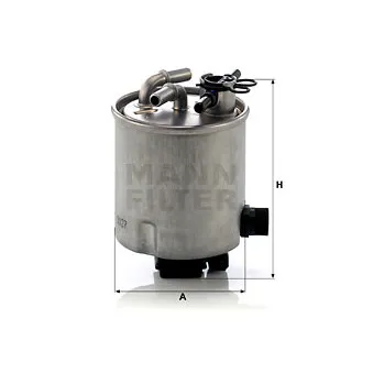 Filtre à carburant MANN-FILTER WK 9027
