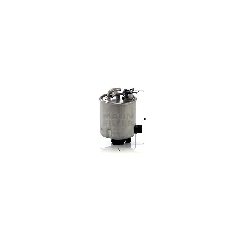 Filtre à carburant MANN-FILTER WK 9027