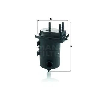 Filtre à carburant MANN-FILTER WK 9028 z