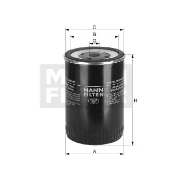 Filtre à carburant MANN-FILTER WK 930/5