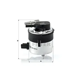 Filtre à carburant MANN-FILTER WK 939/13