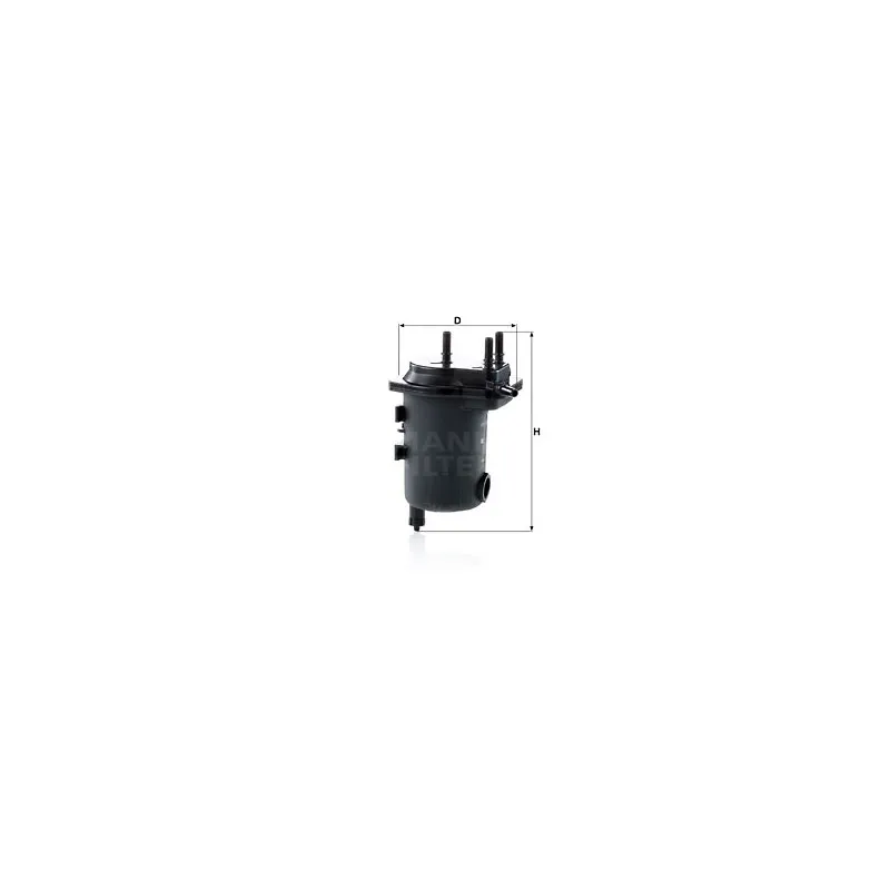 Filtre à carburant MANN-FILTER WK 939/17 x