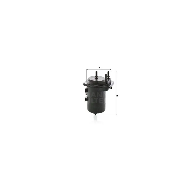 Filtre à carburant MANN-FILTER WK 939/6