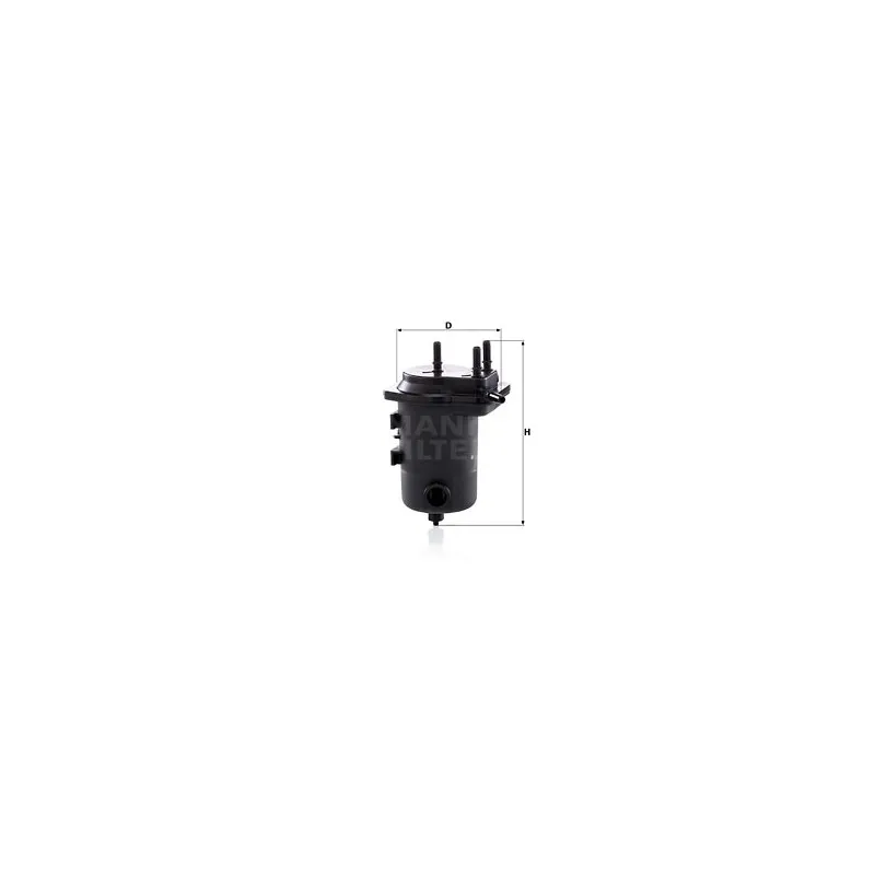 Filtre à carburant MANN-FILTER WK 939/8 x