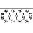 Jeu de boulons de culasse de cylindre PAYEN HBS008 - Visuel 2