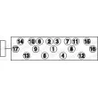 Jeu de boulons de culasse de cylindre PAYEN HBS017 - Visuel 2
