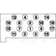 Jeu de boulons de culasse de cylindre PAYEN HBS045 - Visuel 2