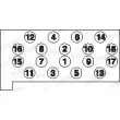 Jeu de boulons de culasse de cylindre PAYEN HBS058 - Visuel 2