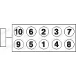 Jeu de boulons de culasse de cylindre PAYEN HBS082 - Visuel 2