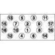 Jeu de boulons de culasse de cylindre PAYEN HBS209 - Visuel 2