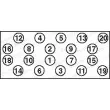 Jeu de boulons de culasse de cylindre PAYEN HBS216 - Visuel 2