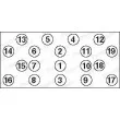 Jeu de boulons de culasse de cylindre PAYEN HBS286 - Visuel 2