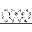 Jeu de boulons de culasse de cylindre PAYEN HBS296 - Visuel 2