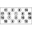 Jeu de boulons de culasse de cylindre PAYEN HBS501 - Visuel 2