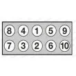 Jeu de boulons de culasse de cylindre PAYEN HBS535 - Visuel 2