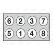 Jeu de boulons de culasse de cylindre PAYEN HBS540 - Visuel 2