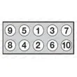 Jeu de boulons de culasse de cylindre PAYEN HBS545 - Visuel 2