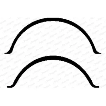 Jeu de joints d'étanchéité, carter d'huile PAYEN