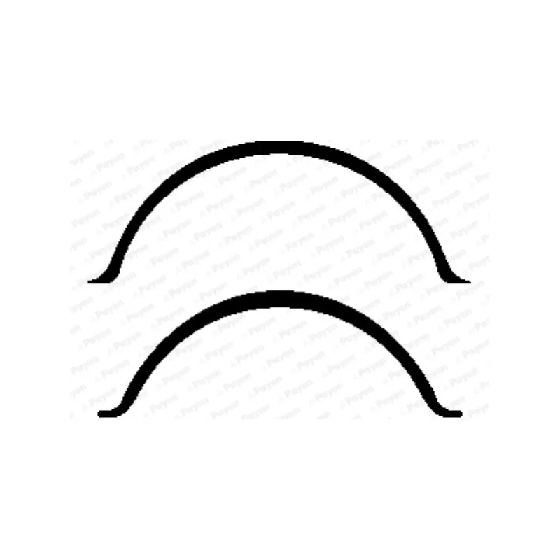 Jeu de joints d'étanchéité, carter d'huile PAYEN HC5010