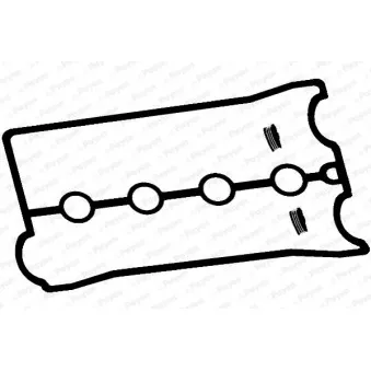 Jeu de joints d'étanchéité, couvercle de culasse PAYEN HM5226