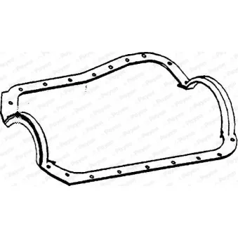 Joint d'étanchéité, carter d'huile PAYEN
