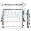 Radiateur, refroidissement du moteur NISSENS 64320A - Visuel 1