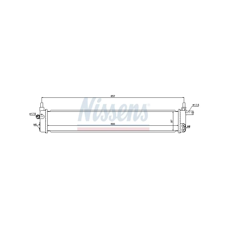 Radiateur, batterie de traction NISSENS 646837