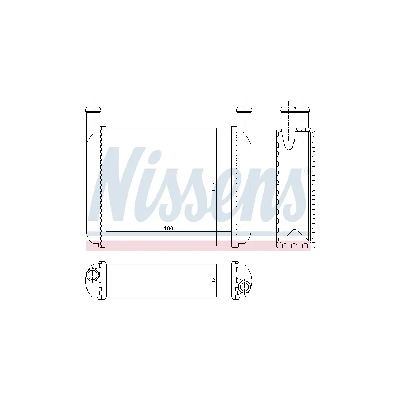Système de chauffage NISSENS 70010