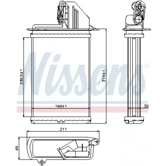 Système de chauffage NISSENS 70509
