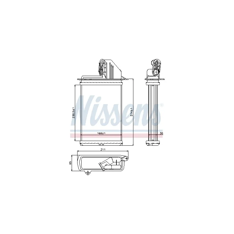 Système de chauffage NISSENS 70509