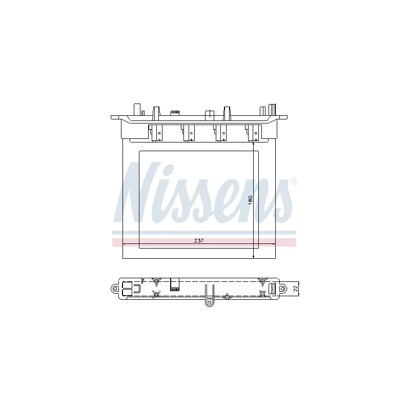 Système de chauffage NISSENS 72033