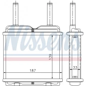 Système de chauffage NISSENS 72647