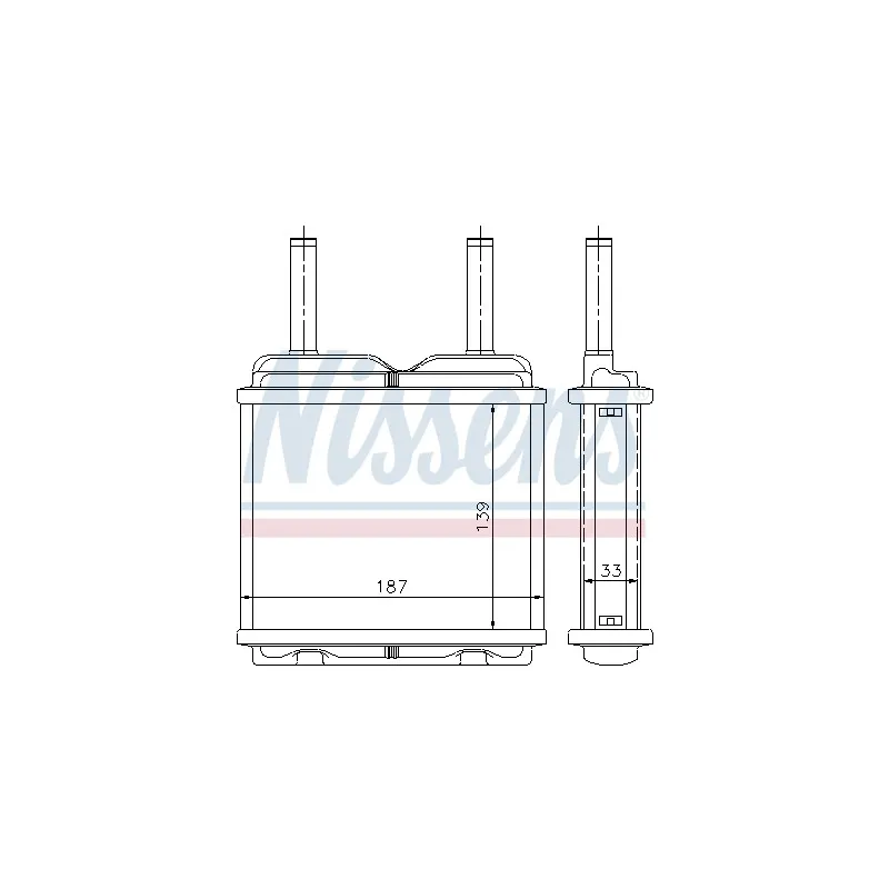 Système de chauffage NISSENS 72647