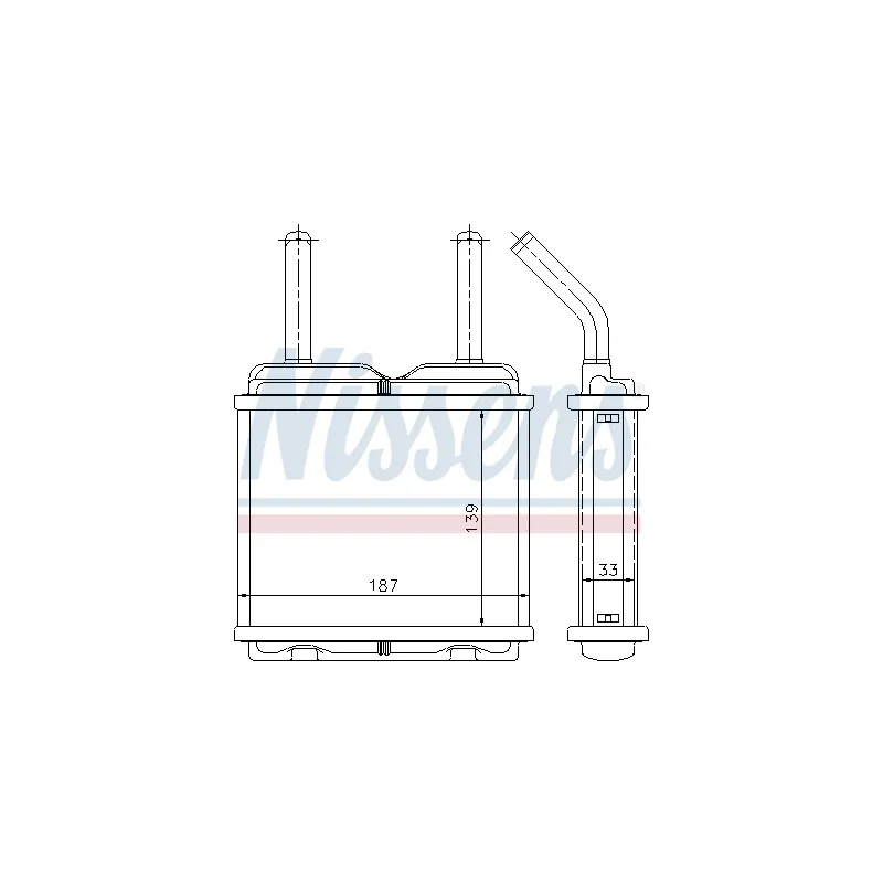Système de chauffage NISSENS 72648