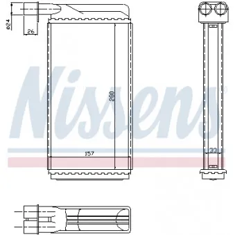 Système de chauffage NISSENS 73382