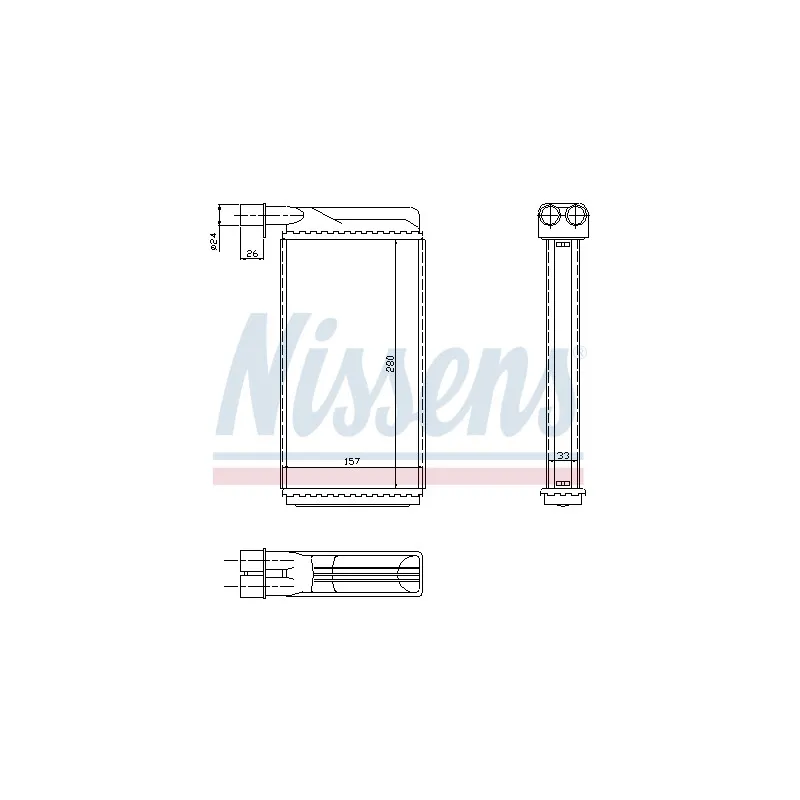 Système de chauffage NISSENS 73382