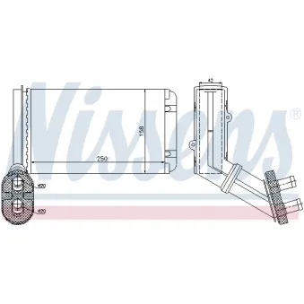 Système de chauffage NISSENS 73972