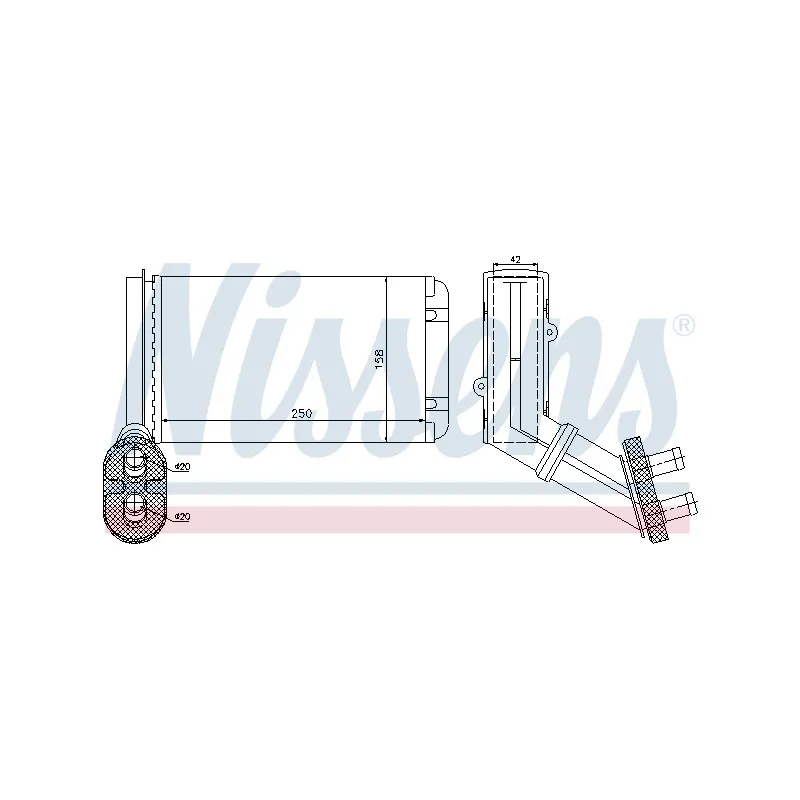 Système de chauffage NISSENS 73972