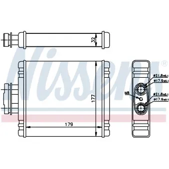 Système de chauffage NISSENS 73981