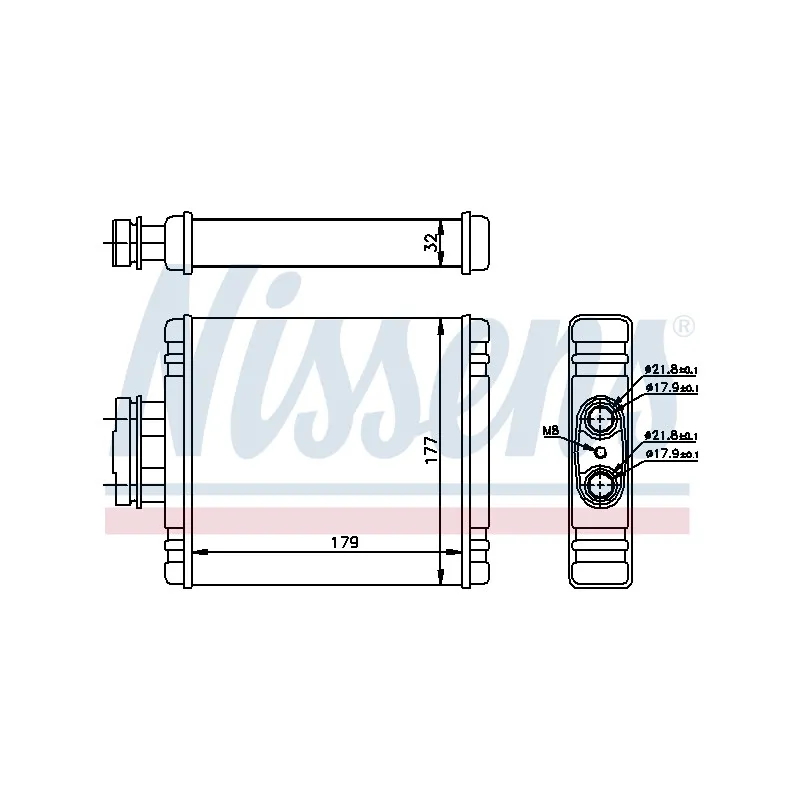 Système de chauffage NISSENS 73981