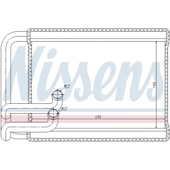 Système de chauffage NISSENS 77533