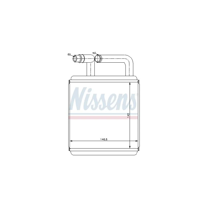 Système de chauffage NISSENS 77618