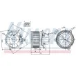 Pulseur d'air habitacle NISSENS 87027 - Visuel 1