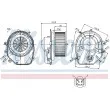 Pulseur d'air habitacle NISSENS 87030 - Visuel 1