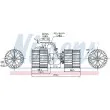 Pulseur d'air habitacle NISSENS 87071 - Visuel 1